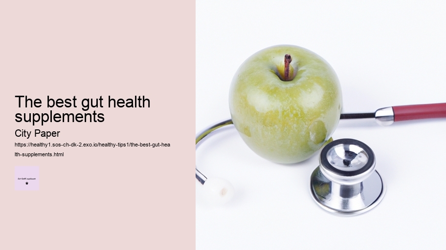 the best gut health supplements